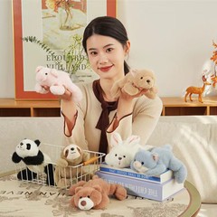 パパシリーズ恐竜象ペンギン鶏猫ウサギパンダナマケモノぬいぐるみ人形豚縫いぐるみ人形人形
