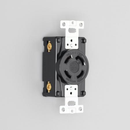 AMERICAN DENKI美国电机3312N-L5UL 3322N-L6UL工业插头插座