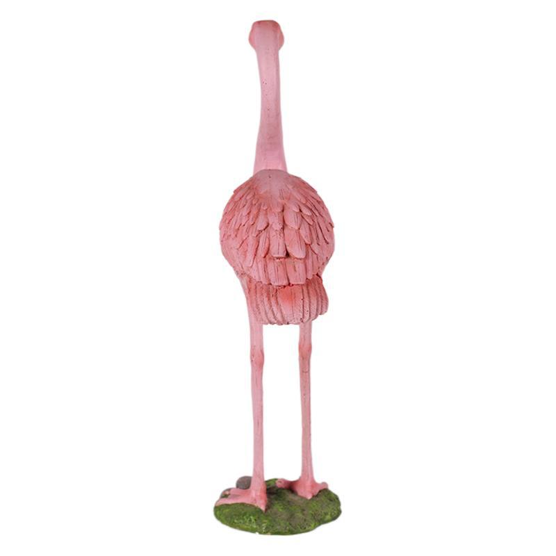 Simulated Resin Sculpture Flamingo Animal Sculpture Flamingo Decoration Indoor and Outdoor Beautiful Manufacturer Customization