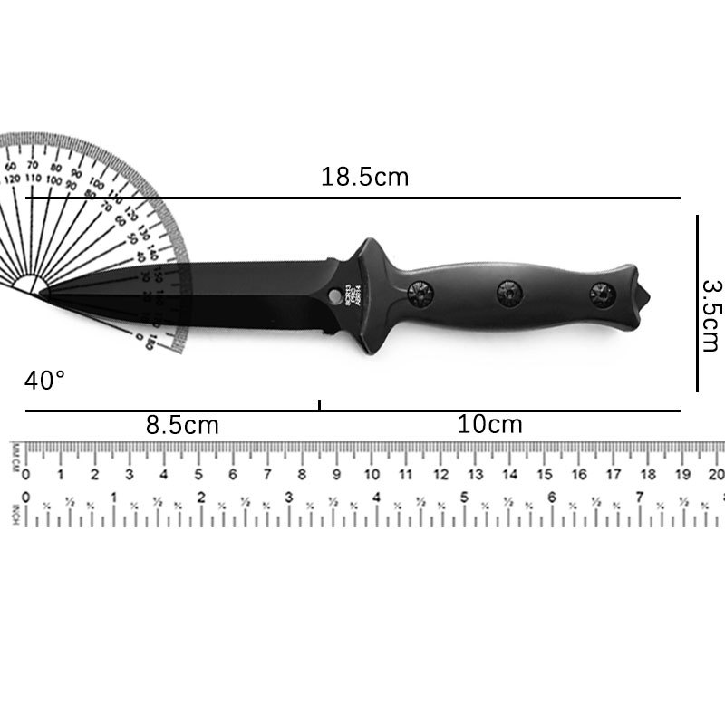 户外野营小剑鱼阳江直刀随身便捷k鞘小刀跨境水果小刀野外小鱼刀