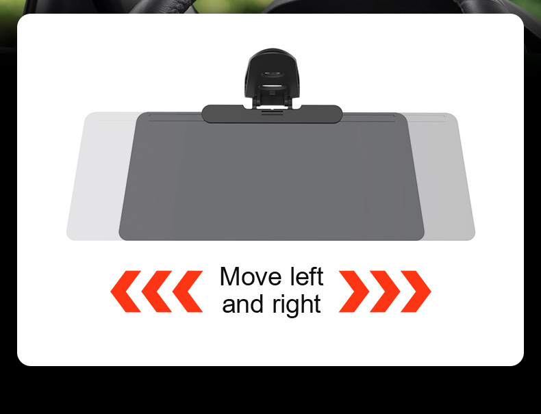 Car Anti-Glare Sun Visor, Day and Night Anti-Dazzle Car Goggles, Anti-High Beam Artifact for Night Driving