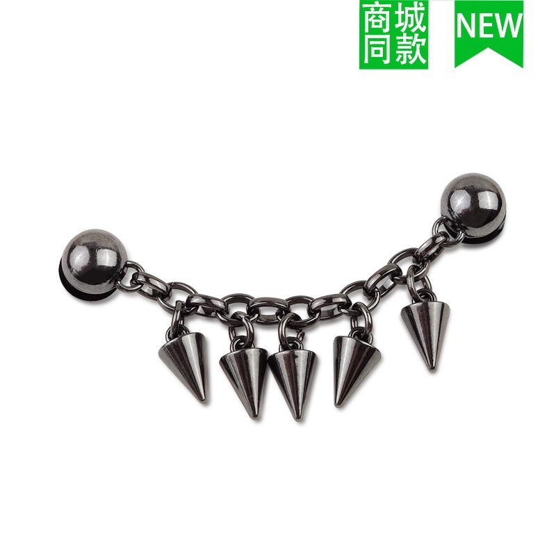 クロスボーダー卸売新しいクロックスアクセサリー靴バックル金属レターチェーン適応クロス靴花 DIY アクセサリー|undefined