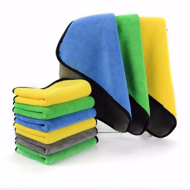 wholesale thickening towel Dishcloth Cleaning towel Car wash towel Two-sided Coral Dishcloths Rub the towel