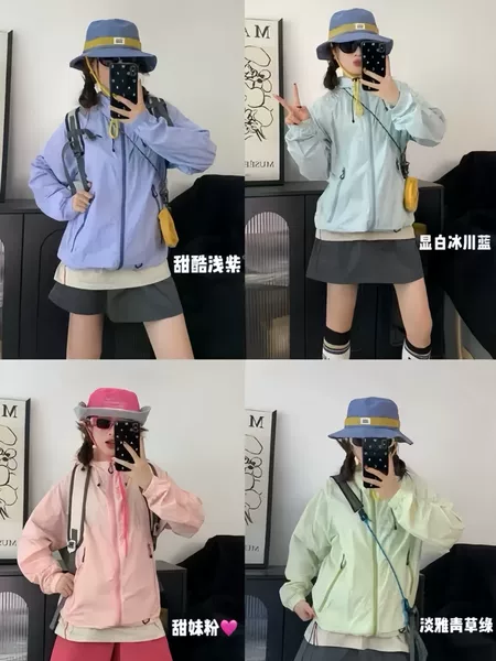 Sun-protective clothing for women 2025 summer new uv-resistant upf50 ultra-thin ice silk cool elastic coat for women