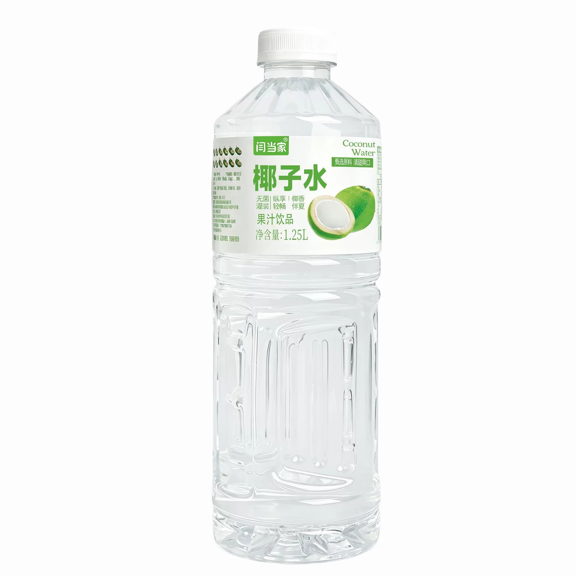 Selected Coconut Source】Coconut Water 1.25L Large Bottle Coconut Juice Drink Whole Box Natural Juice New Year's Goods 5