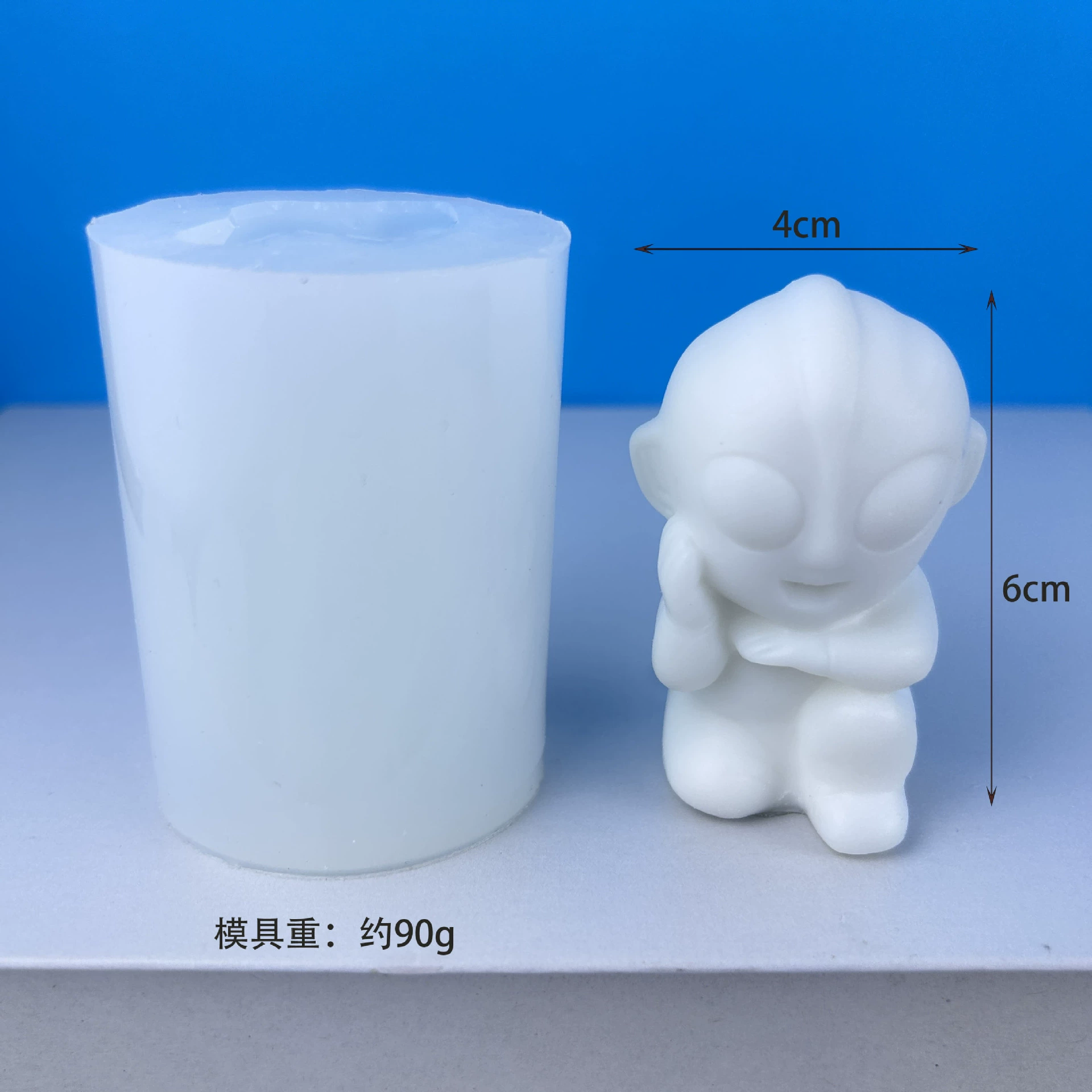 3D силиконовая формочка для DIY кукол, ароматические свечи и мыло, набор для рукоделия
