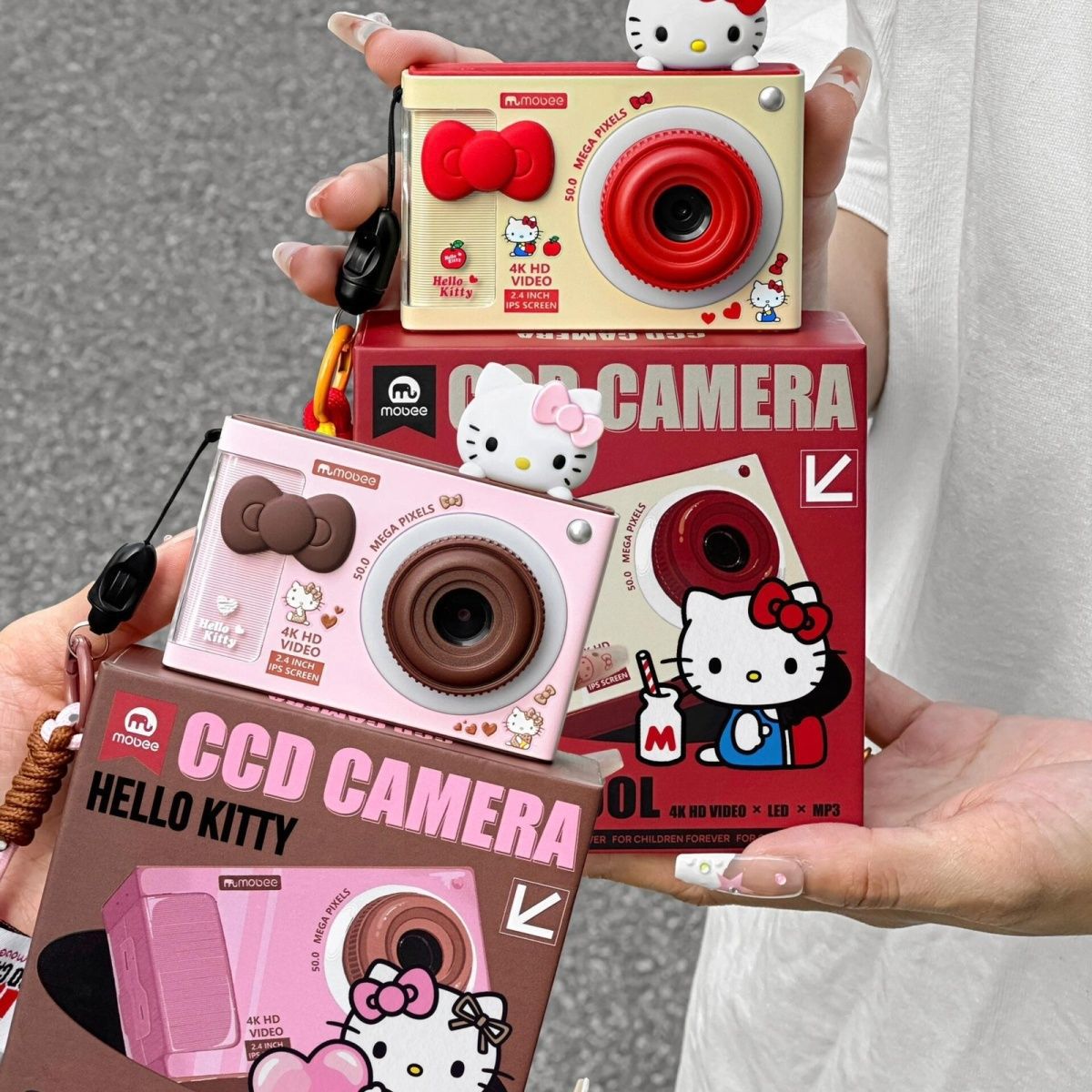 Retro children's cute camera for students, Birthday gift