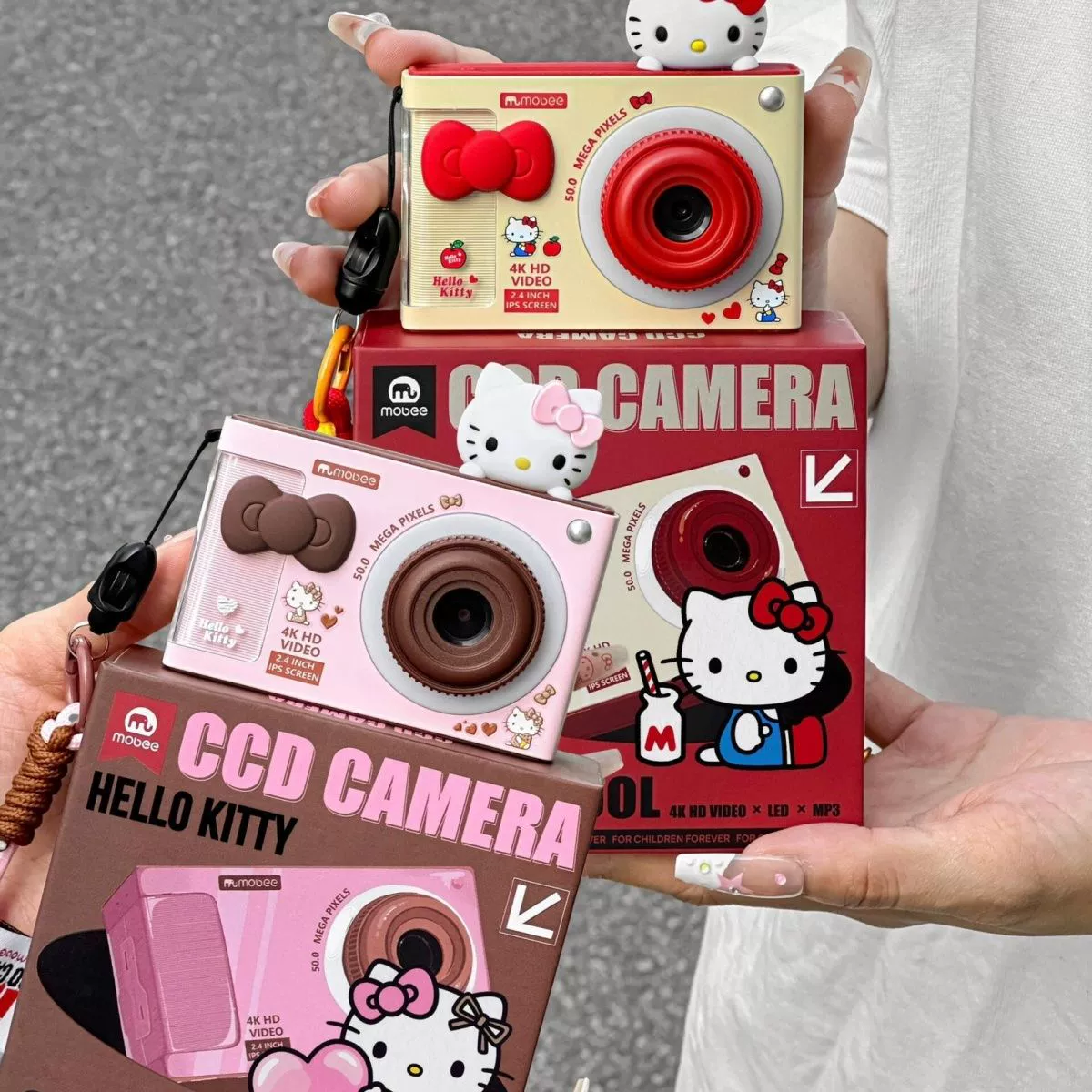 Retro children's cute camera for students, Birthday gift