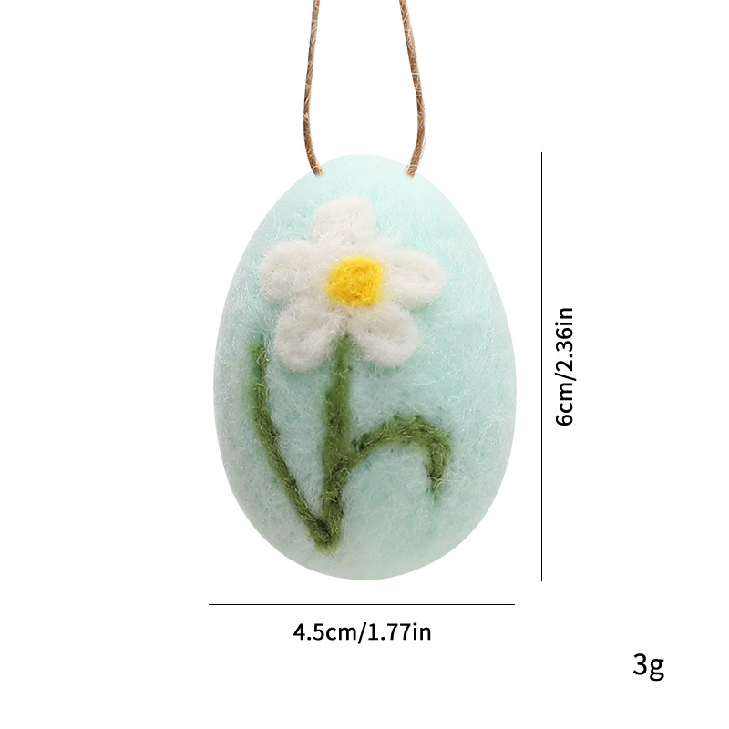Explosiones transfronterizas huevos de Pascua muñecas de Pascua muñecas de conejo de Pascua colgar adornos al por mayor
