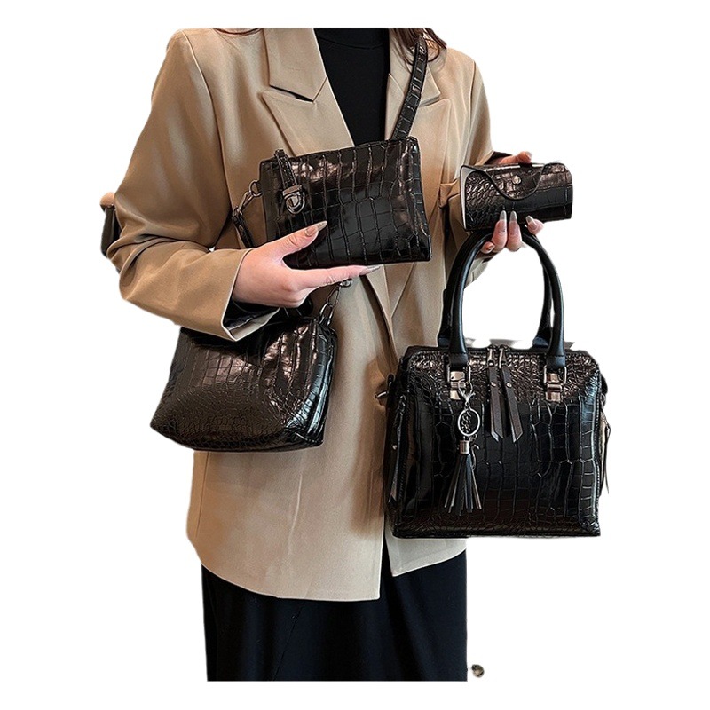 2024 Bolsos portátiles de mensajero de un solo hombro de moda transfronteriza