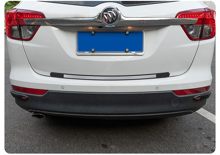 Car Trunk Protection Strip Reflective Anti-Rear Collision Warning Sign Car Anti-Collision Strip Anti-Scratch Anti-Scratch Anti-Stepping Strip