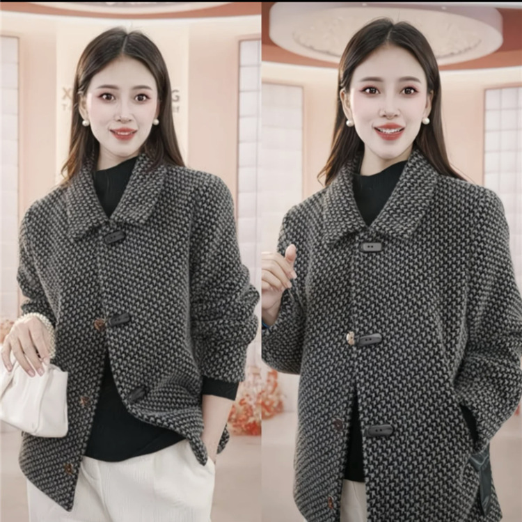 一件代发早秋新款小香风外套女2025时尚洋气宽松显瘦百搭气质上衣|undefined