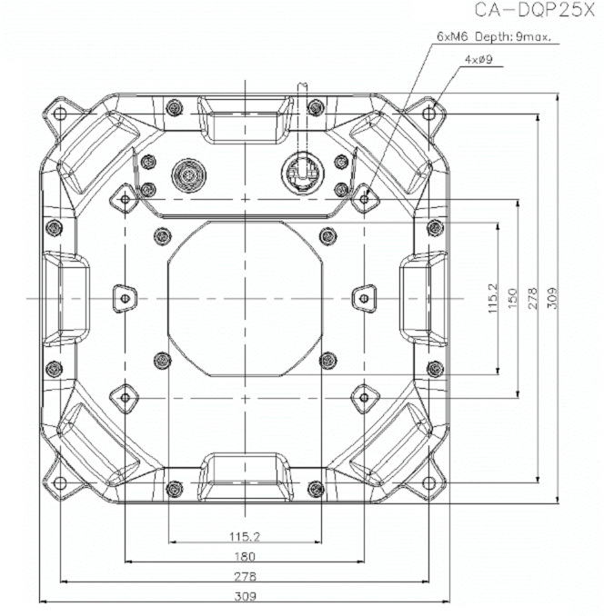 基恩士KEYENCE  图纹投影照明  CA-DQP25X