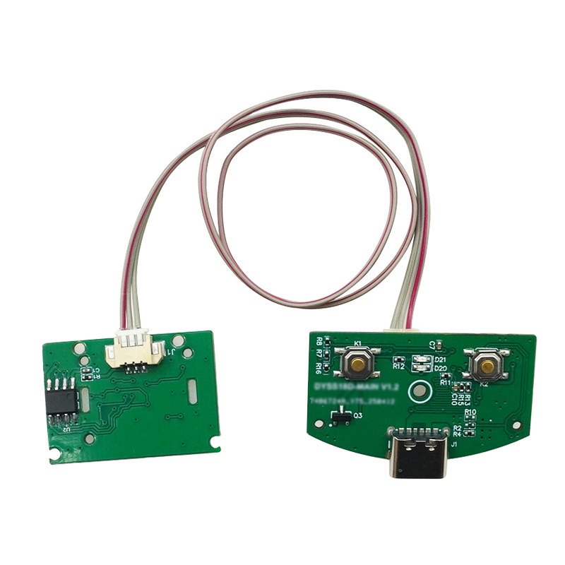 휴대용 소형 선풍기 PCBA 솔루션 보드 디자인, 허리에 착용하는 USB 강력 팬 PCBA 개발, 회로 기판 맞춤형 모듈