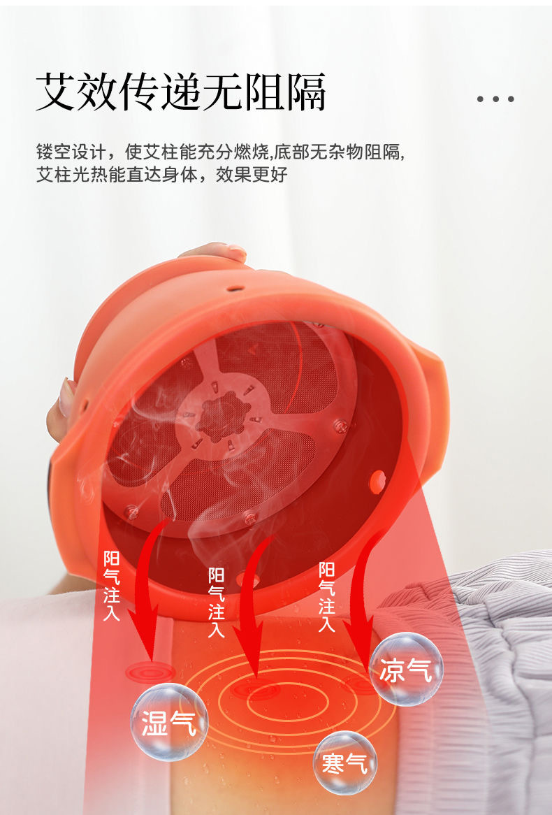 Portable Moxa Box Set with 54 Aged Moxa Sticks for Home Body Warming Care specifications