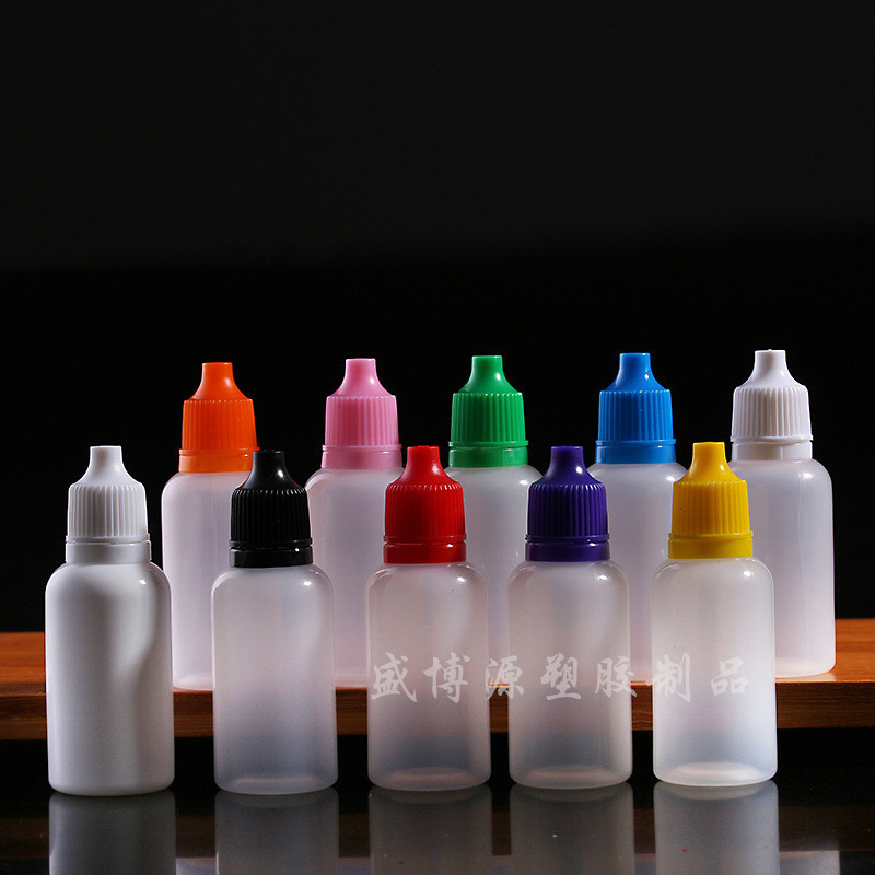 批发加厚10ml塑料瓶 色素瓶 水滴瓶 小油瓶 色料瓶
