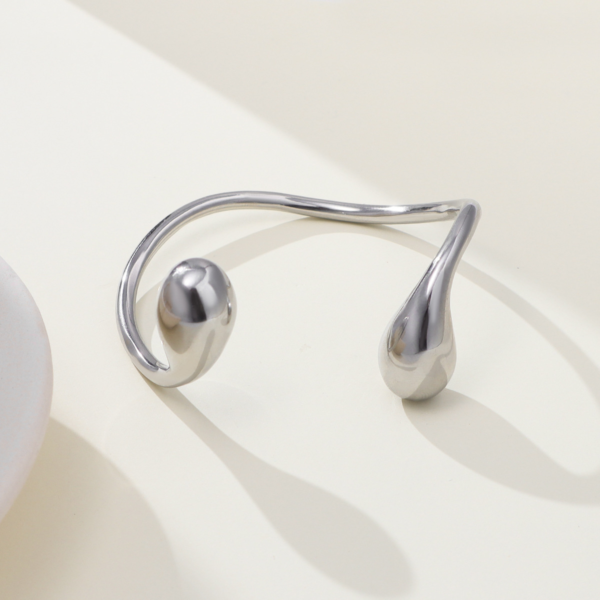 Bangle Classification Simple Style Solid Color Titanium Steel Wholesale Bangle