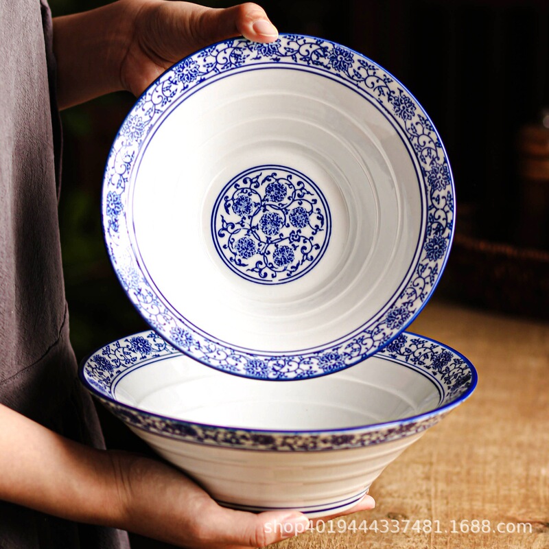【Source Manufacturer】Ceramic Bowl for Snail Noodles, Mixed Noodles, and Wontons, Universal Bowl for Commercial Restaurants, Attractive Tableware 【Source Manufacturer】Ceramic Bowl for Snail Noodles, Mixed Noodles, and Wontons, Universal Bowl for Commercial Restaurants, Attractive Tableware