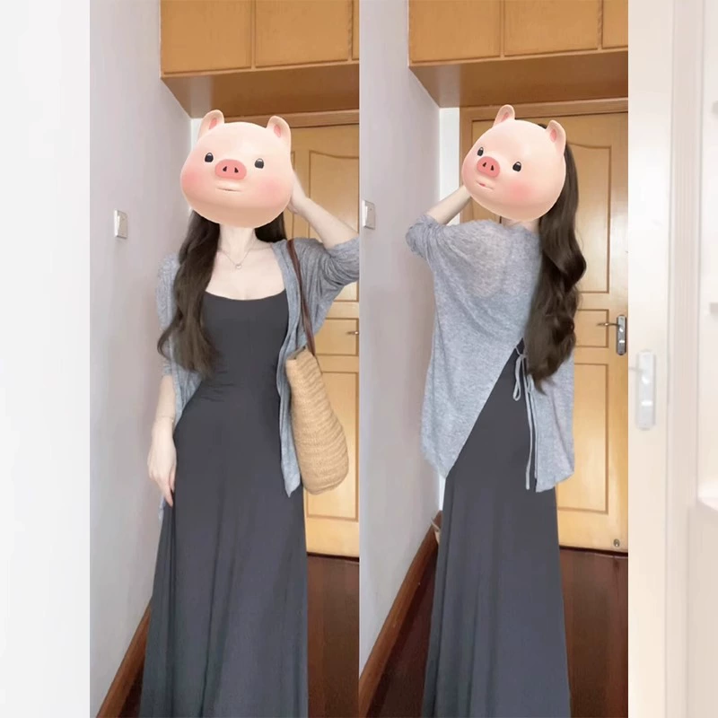 Официальная картина реальная цена ленивый ветер солнцезащитный кардиган тонкая женская внешняя блузка летняя шаль средней и длинной куртка с кондиционером