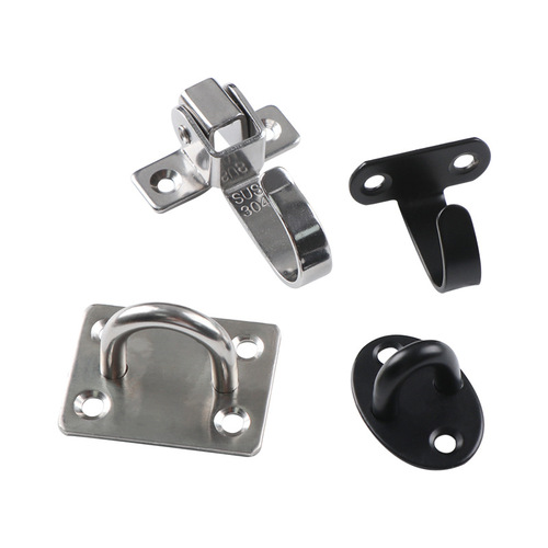 Stainless steel hook ceiling fan hook wall ceiling chandelier decoration ceiling hook ring U-shaped load-bearing fixed hook U
