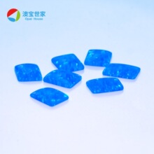 澳宝世家长方直角欧泊石裸石欧珀宝石蛋白石戒面首饰配件原石批发