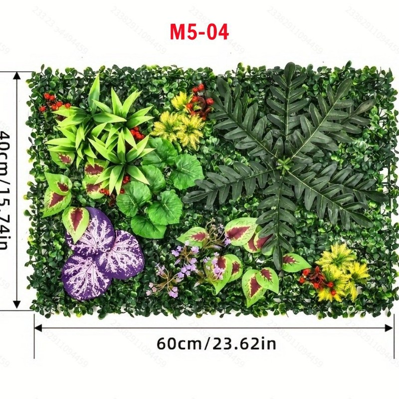 人造植物墙仿真立体绿植墙面挂式塑料假草坪门头阳台室内外装饰|undefined
