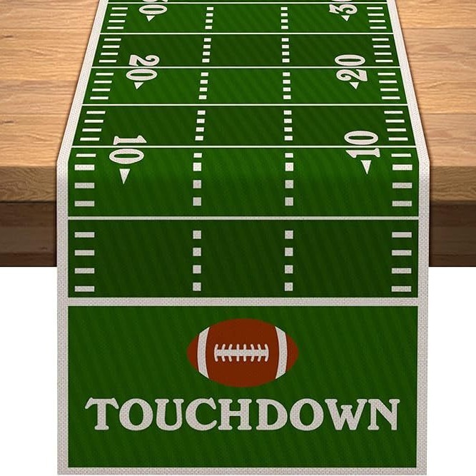 Temu速売通アマゾンクロスボーダーテーブル旗サッカーラグビーリネン装飾テーブルクロステーブルタオル工場卸売り|undefined