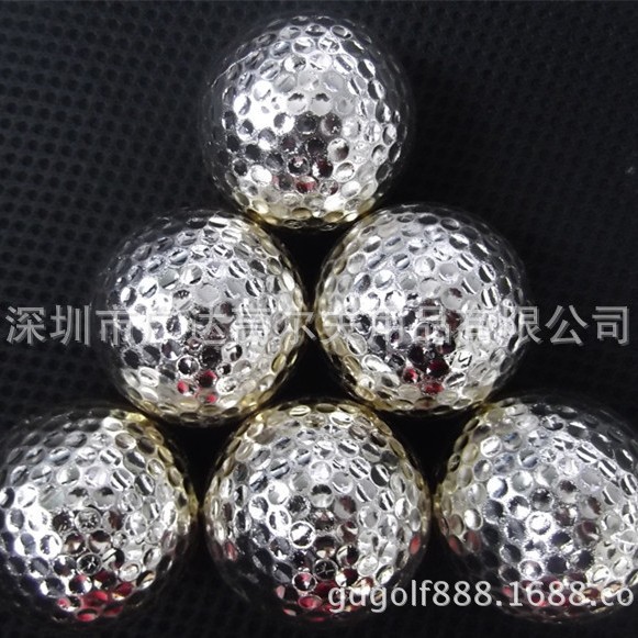 Diseño de logotipo de pelota de chapado de golf