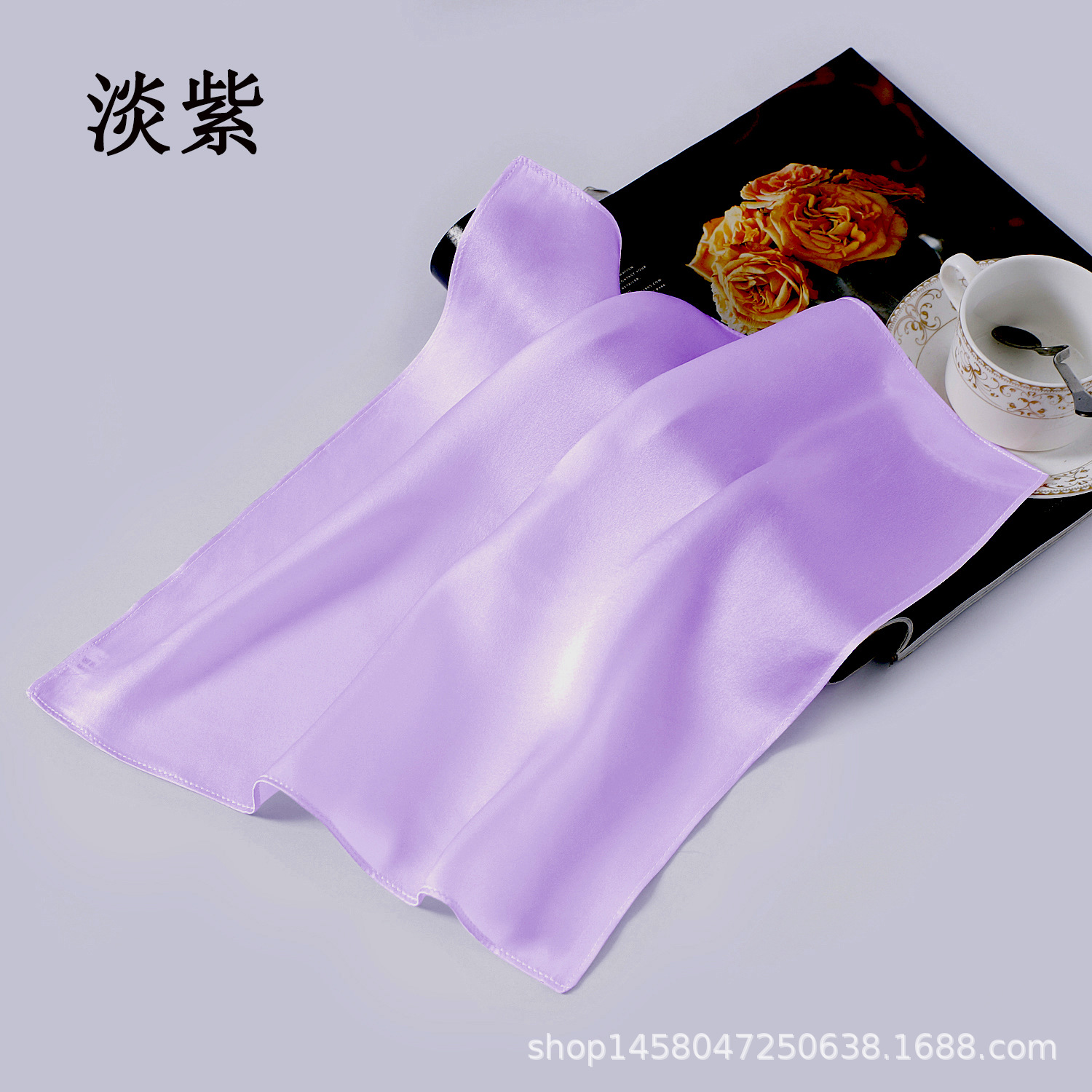 随身便携桑蚕丝100真丝手帕小方巾小丝巾口袋巾纯色 颜色可以选-阿里巴巴