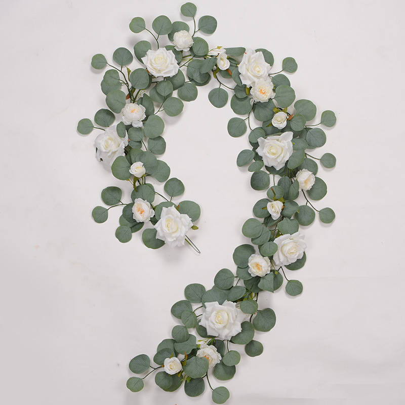 2.2m 포크 유칼립투스 21 화이트 플라워 프로스트 그린