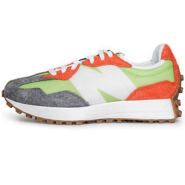 Gray green orange
