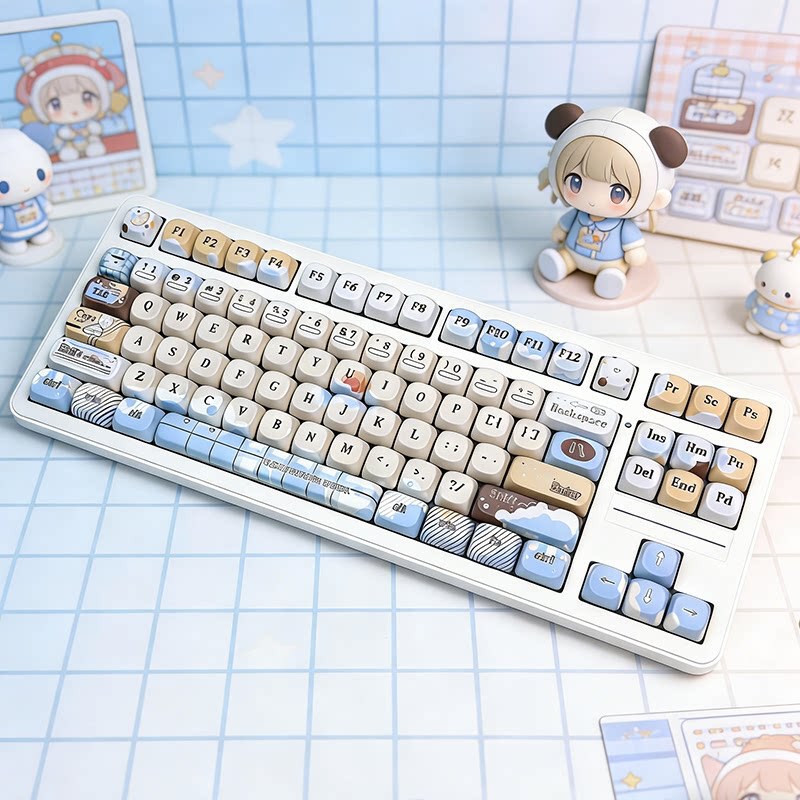 Black Snake YG80 Mechanical Keyboard 88 Keys Bluetooth Wireless 2.4G Wired Three-Mode RGB Hot-Swappable Gaming E-Sports Black Snake YG80 Mechanical Keyboard 88 Keys Bluetooth Wireless 2.4G Wired Three-Mode RGB Hot-Swappable Gaming E-Sports