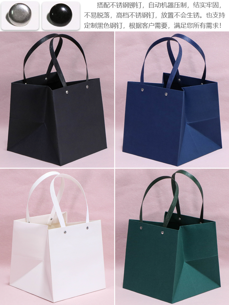 Bolsa de papel kraft cuadrada de fondo ancho bolsas de regalo de té de vacaciones bolsas de papel cosméticas para llevar bolsas de ropa tiendas de ropa fijas