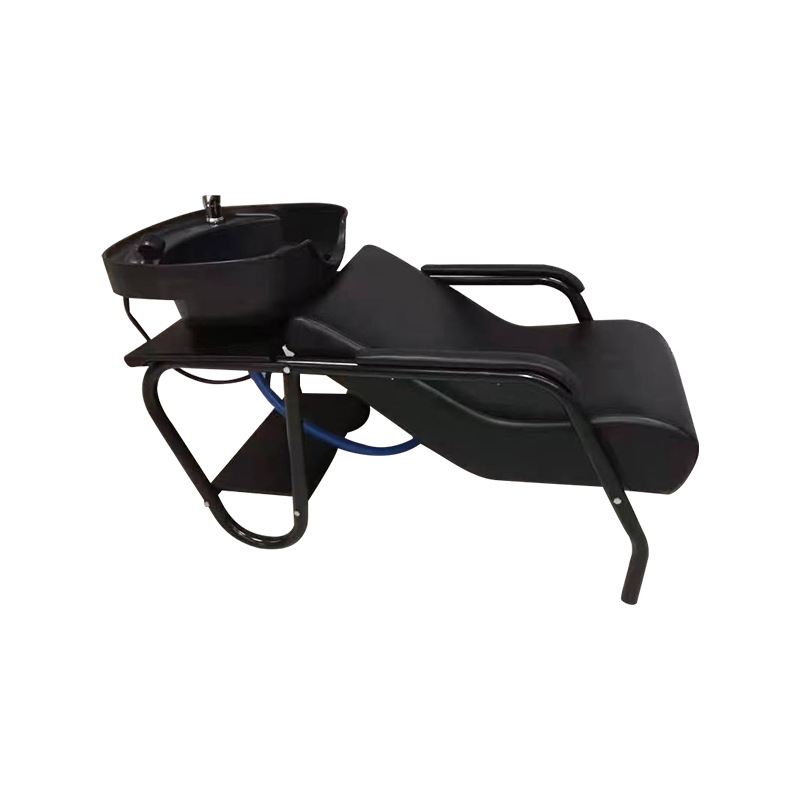 Cama de champú, peluquería, peluquería semi-reclinada, champú, punzón, peluquería de celebridades netas