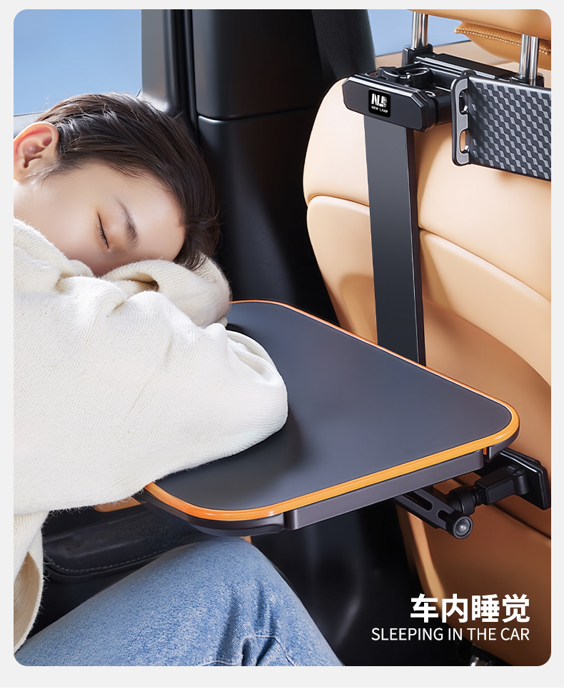 Car Small Table, Car Folding Rear Seat, Car Dining Table, Dining Table Stand for Learning