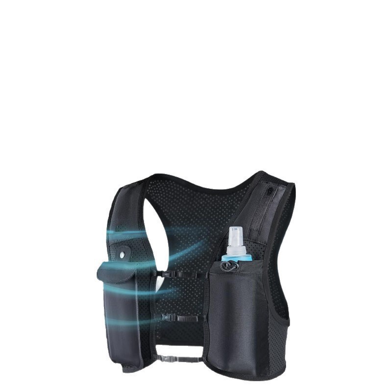 Cross-Border Ready-Made Diving Material Sports Vest, Running Vest, Outdoor Mountaineering and Cycling Multi-Functional Backpack with Water Bottle Cross-Border Ready-Made Diving Material Sports Vest, Running Vest, Outdoor Mountaineering and Cycling Multi-Functional Backpack with Water Bottle