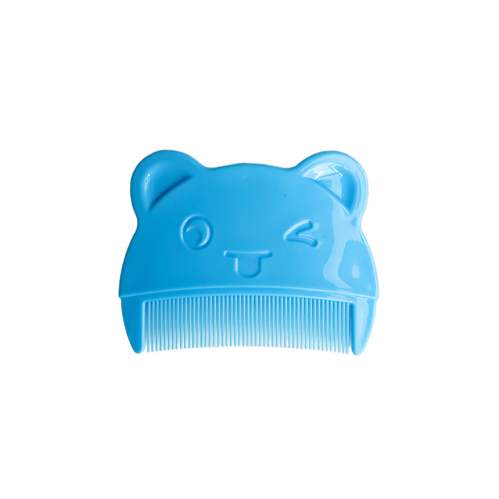 Peine de bebé con forma de dibujos animados Peine para bebés con tinea fetal Peine para niños pequeños Peine para champú Mini peine para recién nacidos