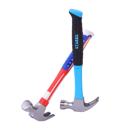 Flag handle claw hammer, nail hammer, nail pulling hammer, forged steel claw hammer, nail puller hammer, claw hammer
