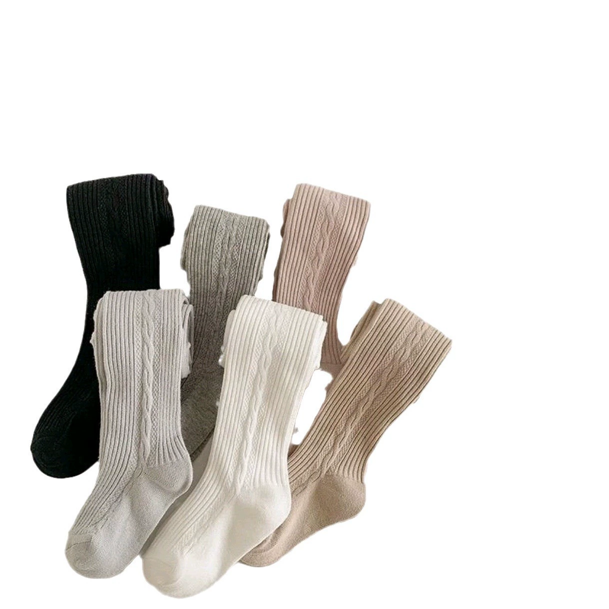 童星圆 Детские колготки, осенние л leggings, брюки, вязаные носки, оптом