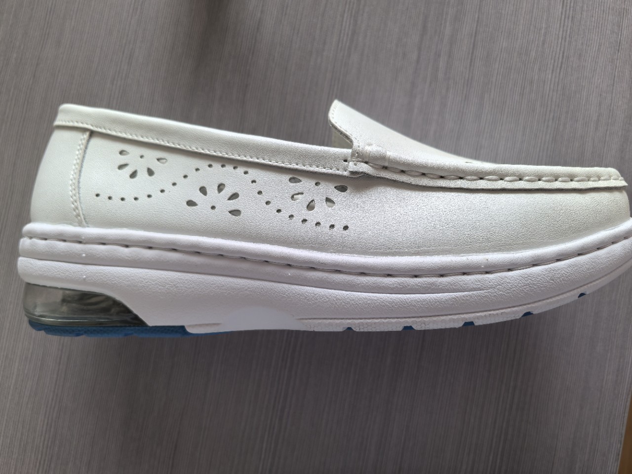 双星气垫护士鞋软底透气防臭不累脚中跟浅口防滑厚底医护工作鞋