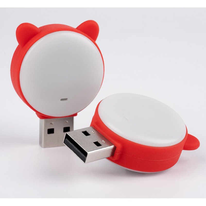 Cute cat cartoon voice light