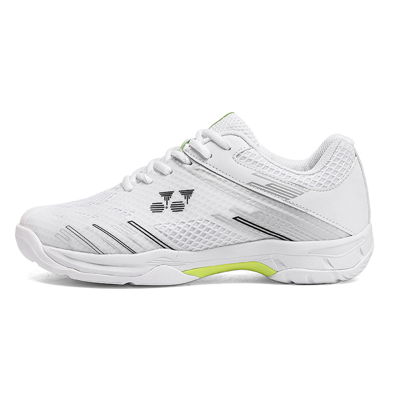 Zapatos de entrenamiento de bádminton profesionales para hombres y mujeres zapatos de competición de amortiguación ligero de campo interior antideslizante tela transpirable zapatos deportivos