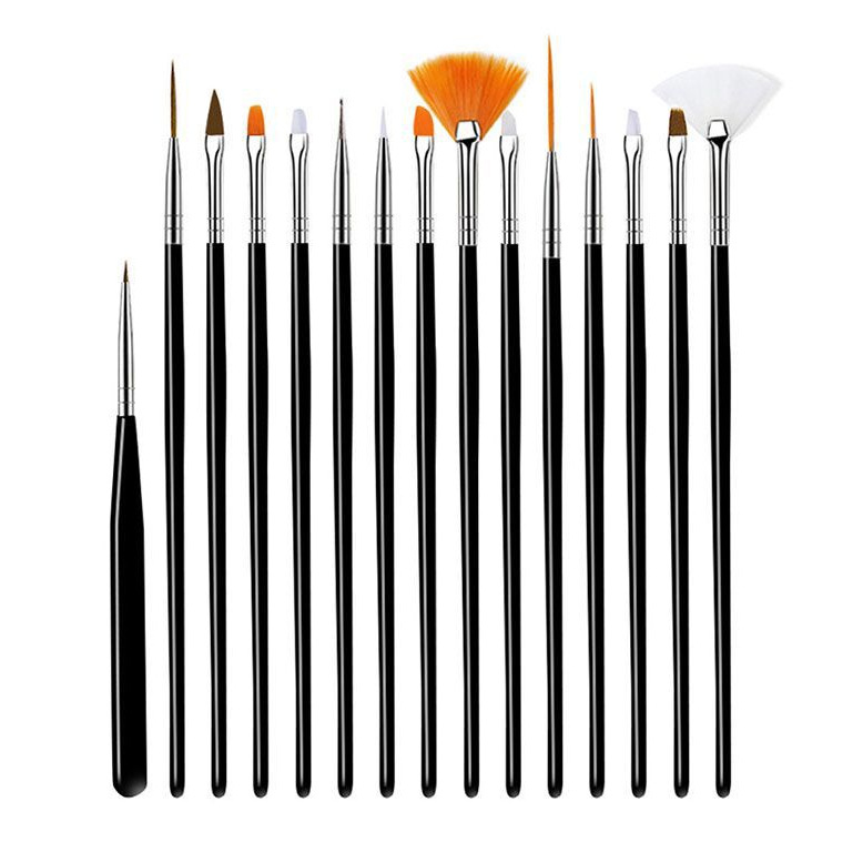 Estilo japonés herramienta de Arte de uñas pintura flor pintura dibujo cepillo traje francés floración trabajo pintura Pequeño Libro Rojo arte de uñas pluma