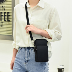 新型大画面携帯バッグ女性シングルショルダーバッグ小銭入れオックスフォード布バッグ手首バッグママバッグダンスアームバッグ