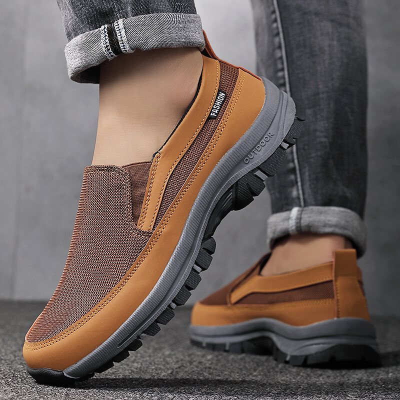 2024 nuevos zapatos de primavera y verano para hombres zapatos deportivos casuales para hombres de mediana edad zapatos de caminar