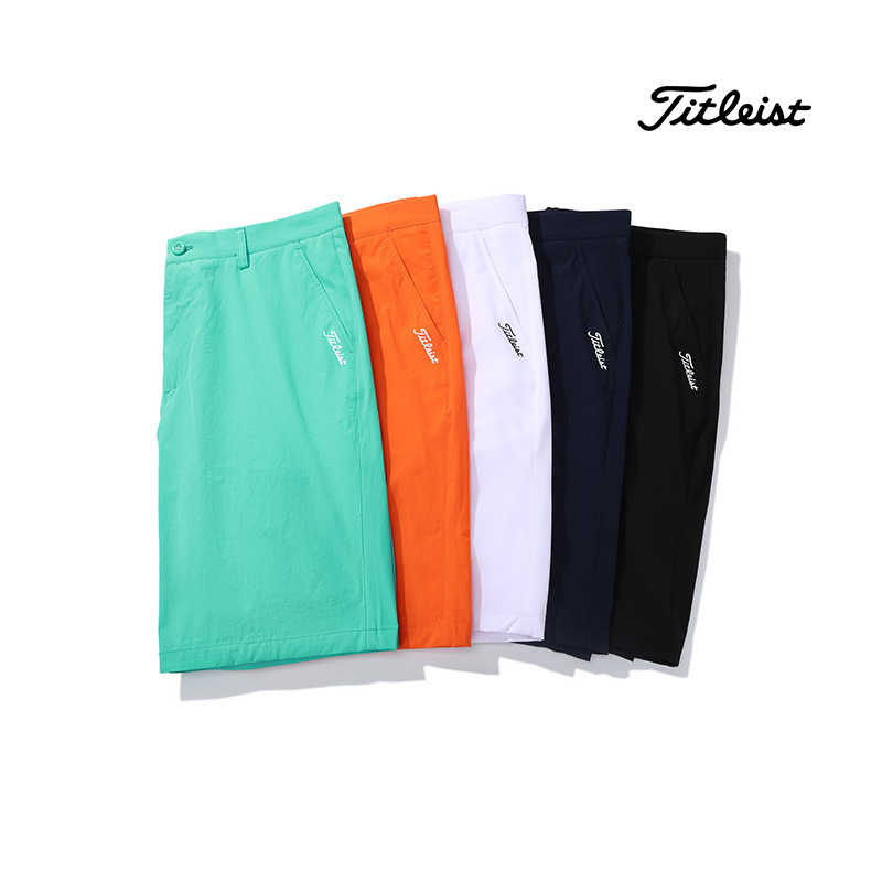 【Cross-Border】T Summer Golf Shorts for Men Woven Stretch Golf Sports Pants # 2201