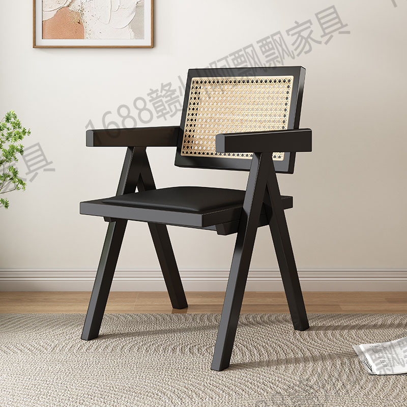 Black [black leather] thickened and reinforced