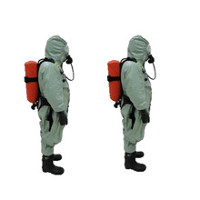 興岳消防全封閉連體輕型化學防護服RFH-3輕型防化服耐酸鹼防