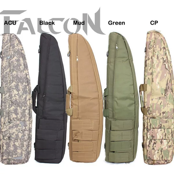 Tactical Oblique Gun Bag Outdoor Multi-Functional Camouflage 1m Fishing Bag 120cm Military Fan Cs Egg Cotton Bag Fishing Gear Bag