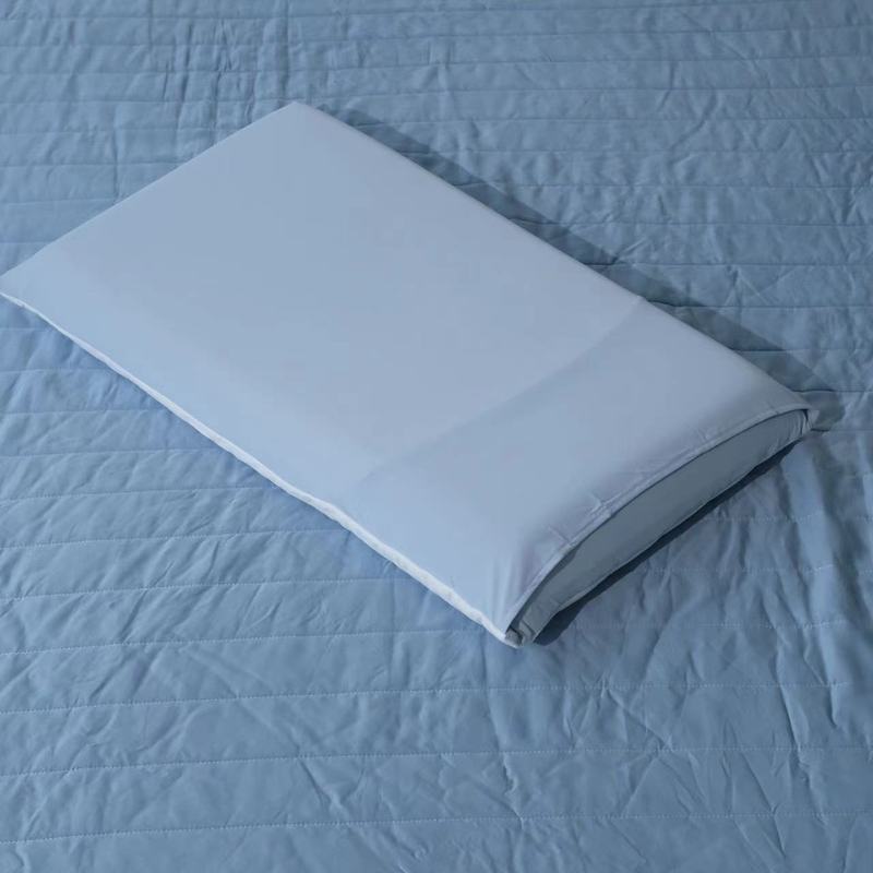 朵亚48x74小冰皮双感枕套弹力夹棉加厚隔脏防口水记忆棉绗缝枕套|undefined
